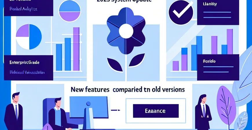 2025 年 ERP 系统更新迭代：新功能对比旧版差异